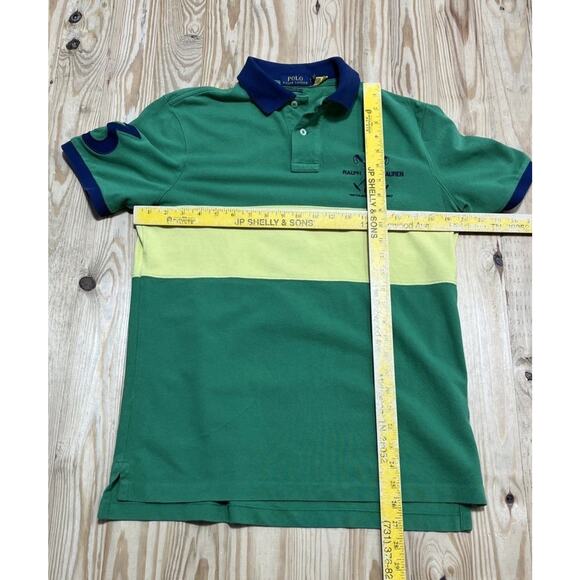 Polo Ralph Lauren Club Mens M Classic Fit Short Sleeve Pony Equestrian Shirt - Picture 7 of 7